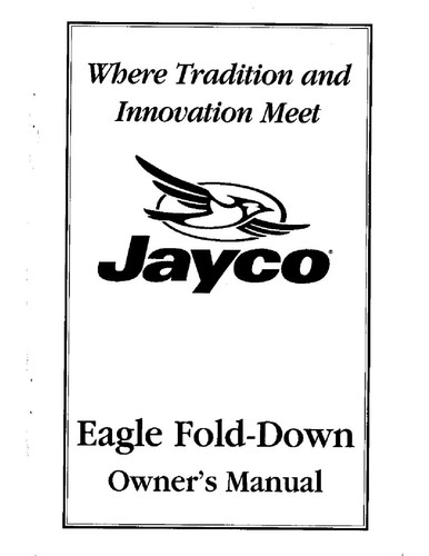 Jayco fold down pop - pop-up, tent