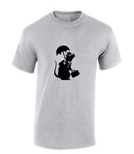 BANKSY RAT MENS T SHIRT COOL