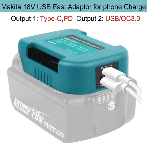 Makita 18v battery mount - makita,
