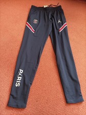 PSG PARIS SAINT GERMAIN NIKE AIR JORDAN TRACKSUIT TRAINING BOTTOMS SIZE Small 