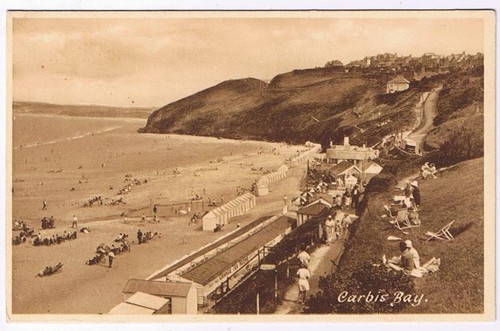 Postcard cornwall carbis - postcard,