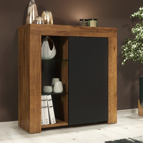 Sideboard 75cm matt dark - sideboard,