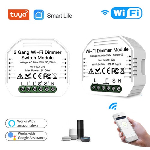 Tuya wifi led dimmer - led,