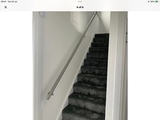 Stainless Steel Handrail/Grab Rail/Wall rail Bannister/staircase + 4 brackets