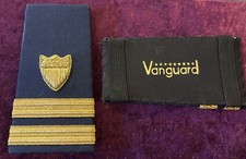 Genuine US Coast Guard-Shoulder Boards-Enhanced-Female Lieutenant - by Vanguard