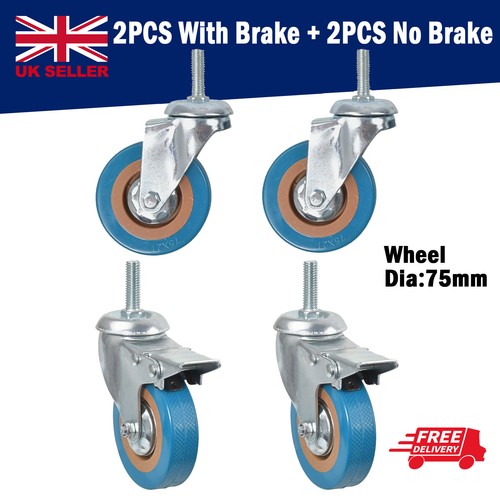 4pcs heavy duty 200kg 75mm - heavy,