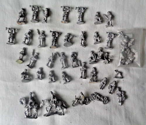 Ww2 metal wargaming figures - 40,