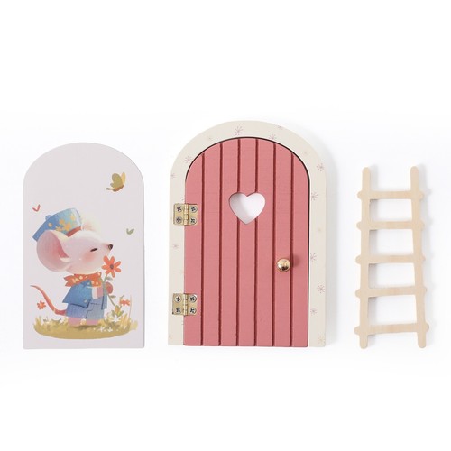 Wooden fairy door mini elf - fairy,