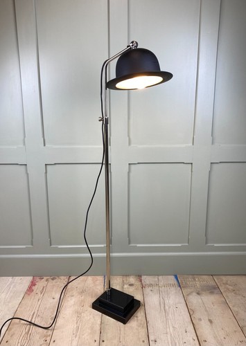 Vintage bowler hat floor lamp - vintage,