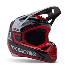 Fox Racing V1 Race Spec MX Helmet MX24 Fluorescent Red