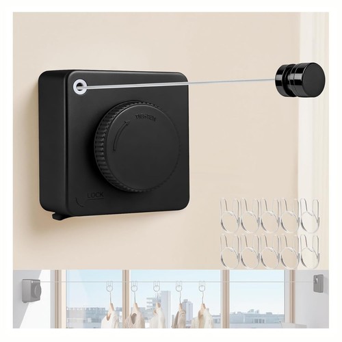 Retractable clothesline indoor - retractable,