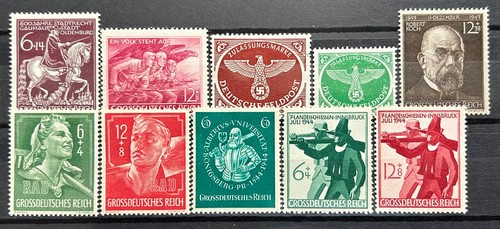 German third reich stamps - reich,
