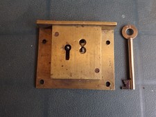 Pre Grouping LNWR Railway Lock & Key Station Coach ? Brass Plate