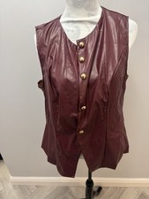 Shein Burgundy And Gold