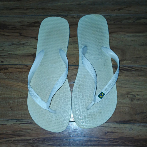 Havaianas top white rubber - havaianas,