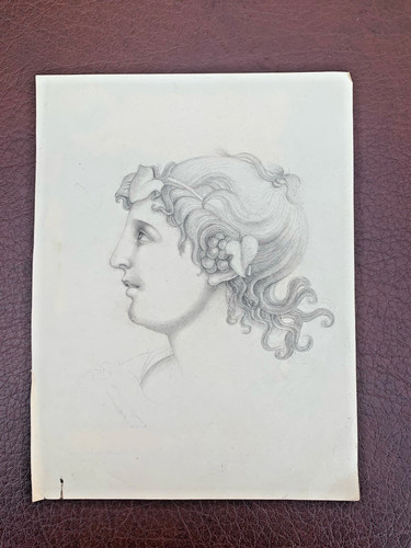Antique 19thc graphite - antique,