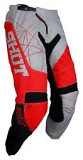 ADULTS MOTOCROSS PANTS SHOT CONTACT INFINITE GREY RED MX ENDURO TROUSERS
