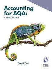 ACCOUNTING FORT AQA - A LEVEL  - YEAR 2 - ACCOUNTANCY TEXTBOOK