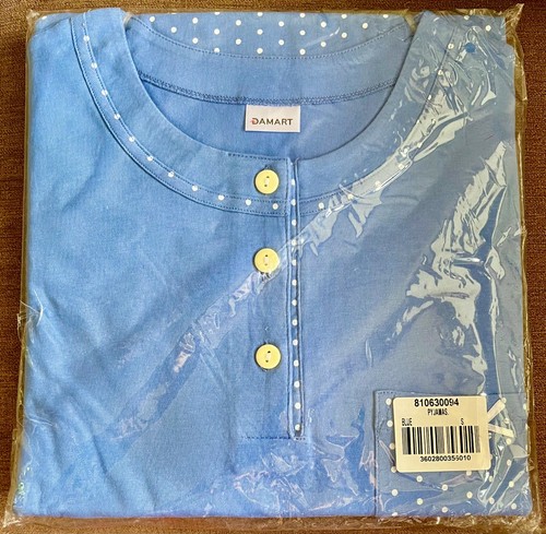 Damart ladies blue spot - damart, blue/spot