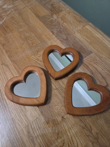 Wooden heart shaped accent - heart,