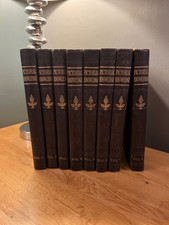 Newnes' Pictorial Knowledge Set Vol 1-8, Circa 1930's VGC