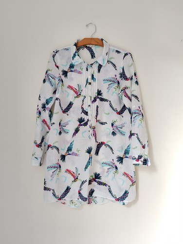 White stuff linen tunic size - white,