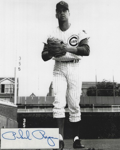 Phil regan autographed signed - phil,