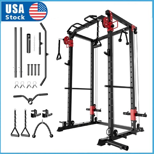 Power cage rack lat - cage,