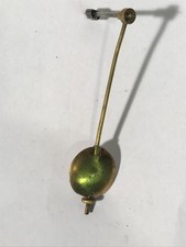 662b  Vintage Small Clock Pendulum Weight 20mm Diameter 7cm Long