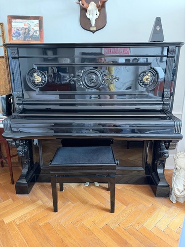 Bechstein upright piano - bechstein,