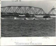 1969 Press Photo Power Boats