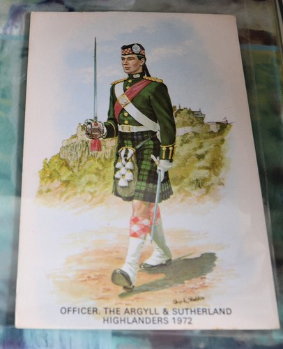Postcard british military - postcard,