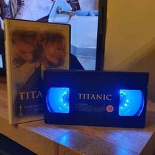 Titanic LED VHS Video Tape Lamp Birthday Christmas Gift Present Idea Retro Light