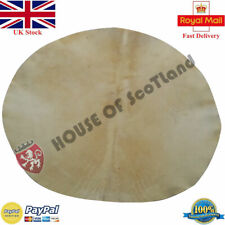 Djembe Drum Head Goat Skin Tom Conga Bonga Drum Medieval, Drums Heads 14" 6 Pcs