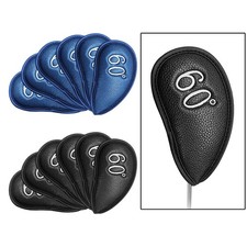 6Pcs Golf Iron Head Covers