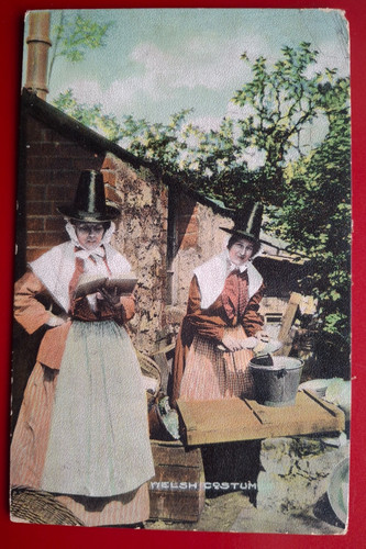 Vintage colour postcard - postcard,