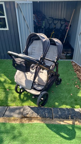 Icandy peach double pram - icandy,