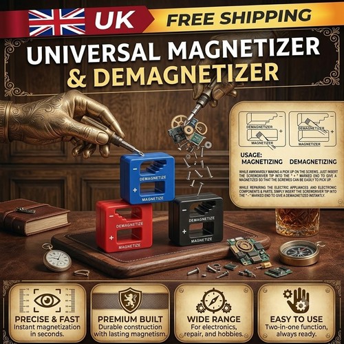Screwdriver magnetizer - screwdriver,