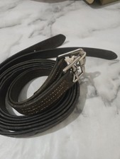 61” Brown english Leather