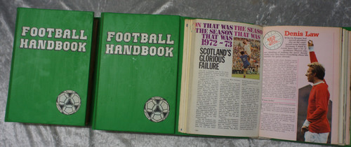 Football handbook folders - football,