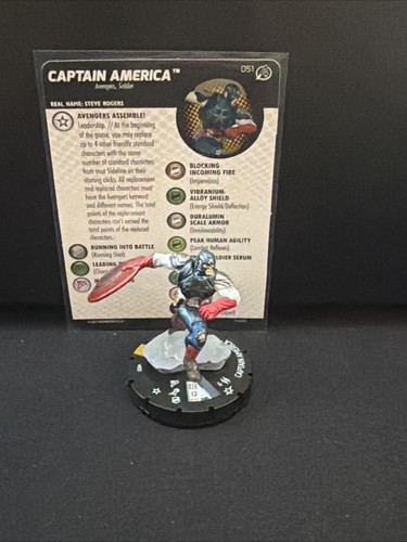Marvel heroclix captain - marvel,