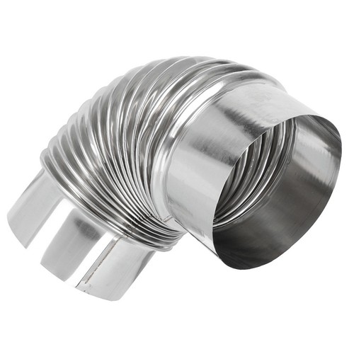 Degree elbow stove - degree, flue