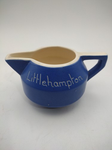 Blue devonmoor art pottery - blue,