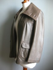 M&S AUTOGRAPH LEATHER JACKET