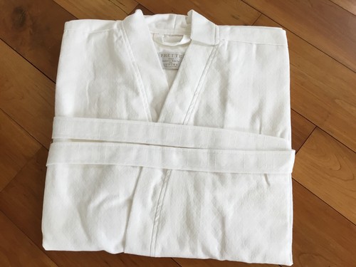 Frette 1860 white bath robe - 1860,