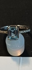BEAUTIFULL, SKY BLUE TOPAZ , RING . GEMS TV