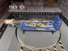 SHIP in a BOTTLE, PRINCE of WALES, Isle of Man Steam Packet Co.