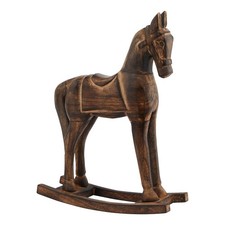 Natural rocking horse wood - natural,