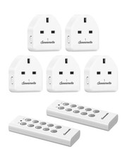 Remote Control Plug Socket x5