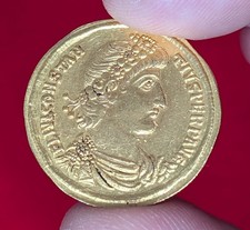 Rare Constantine II Gold Solidus – Junior Caesar, Trier Mint, c. AD 320-321